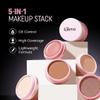 5 In 1 Makeup stack With Concealer, Bronzer, Blusher, Compact & Highlighter Smooth & Blendable Formula - Travel Friendly, Quick & Easy to Use (Light) view 3