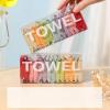 Disposable face washing and shower portable compressed towel view 4