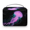 ZGHQHCDRH Makeup Bag Neon_jelly Print Portable Cosmetic Bag With Hanging Hook Cosmetic Bags For Women Travel Essentials view 3