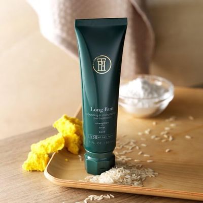 AJI Long Run Bonding & Strengthening Treatment for Dry, Damaged Hair | with Biotin, Rice Protein, Shea Butter and Cupuau Butter | Paraben Free, Cruelty Free, 3 fl oz, pack 1