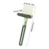 Hair Brush Cleaning Tool 2-in-1 Comb for Efficient Hair Removal with Design Easy Grip Function for Beauty Accessories in Bedrooms Salons Vanities Travel Daily Use 6.69x2.13x1.18 inches view 2