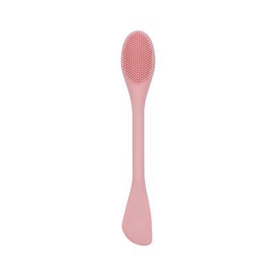 2PC Silicone Mask Brush Double-Head Smearing Smearing Stirring Silicone Mold Stick(Pink)