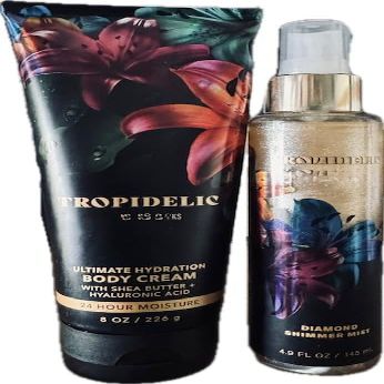 Body Care - BBWs Tropidelic Body Cream and Diamond Shimmer Mist Duo set (Packaging may vary)