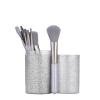 12 Long Pole Barrel Makeup Brush Set Full Soft Hair Beauty Tools view 2