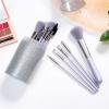 12 Long Pole Barrel Makeup Brush Set Full Soft Hair Beauty Tools view 3