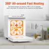 ORSUCCDE Hot Towel Warmer for Spa, Small Towel Warmer for Esthetician, Mini Towel Warmer for Facial Salon Beauty, Professional Towel Heater Towel Warmer Cabinet(5.5L-White) view 3