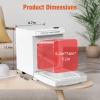 ORSUCCDE Hot Towel Warmer for Spa, Small Towel Warmer for Esthetician, Mini Towel Warmer for Facial Salon Beauty, Professional Towel Heater Towel Warmer Cabinet(5.5L-White) view 4