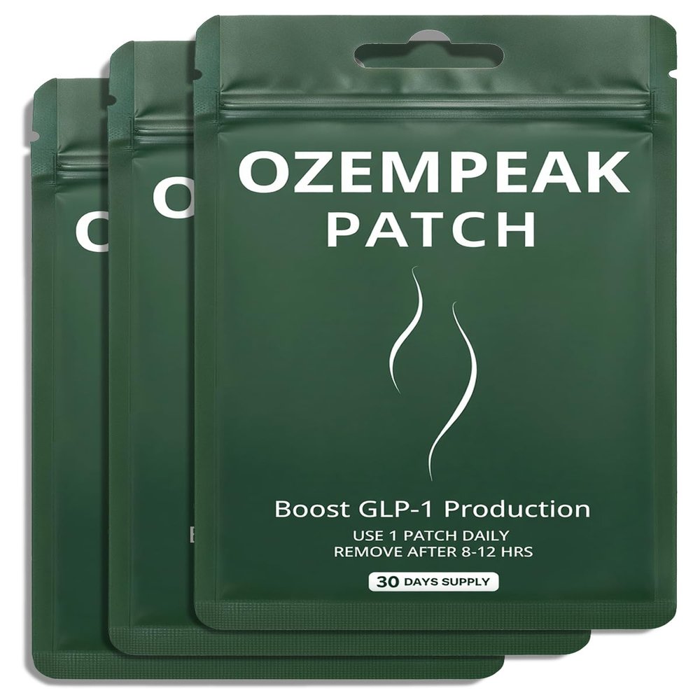 Ozempeak-Patch Berberine GLP1 Patches 3-Month Supply | Easy Daily Wear | Naturally Inspired Ingredients | Comfortable & Discreet Skin-Friendly Discs for Women Men| Gentle Support for All Skin Types