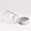 12 Pcs Empty Clear Glass Bottles with Screw Aluminum Cap Mini Container Jars for Essential Oil Powders Cream Ointments Grease Cosmetic Makeup Sample(15ml) (Pack of 2) view 3
