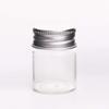 12 Pcs Empty Clear Glass Bottles with Screw Aluminum Cap Mini Container Jars for Essential Oil Powders Cream Ointments Grease Cosmetic Makeup Sample(15ml) (Pack of 2) view 4
