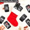 COSHAYSOO Christmas Stocking Stuffers Small Useful Funny Birthday Gifts for Husband Wife, 7 Pcs Travel Manicure Set with Black Case Nail Clipper Grooming Fingernail Care Kit I Love My Wife view 4