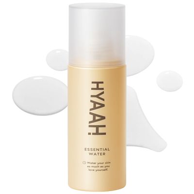 HYAAH All-Day Essential Water - Korean Face Mist Spray - Hydrating Soothing with Chamomile Extract and Houttuynia Cordata - Moisturizing, Calming, Pore Care Daily Skincare, 3.38oz
