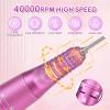 40000RPM Nail Drill Machine Professional for Electric Cordless Sander with Diamond Art Tools(AU) view 4