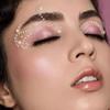 Acrylic Crystal Rhinestone Tattoo Sticker Glitter Eyeliner Eyebrow Makeup Face Eyes Diamond Temporary Tattoo Rock Rhinestone 3D Eyeliner Stickers for DIY Nail Body Accessories (Royal blue) view 4