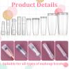 10 Pcs Make Up Brushes Covers, Cosmetic Brush Protectors, Brush Cover for Women Portable for Safe Storage and Travel, Lightweight and Durable Plastic Brushes Guards view 2