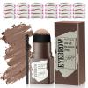 Eyebrow Stamp Stencil Kit - 24PCS Eyebrow Stencils for Perfect Brow, Eyebrow Stamp Long-lasting Waterproof & Smudge-Proof, Eyebrow Kit with Eyebrow Brush for Thin & Thick Brow (Medium Brown) view 1