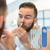 2025 Upgraded 2 in 1 Nasal Hair Cutter, Nostril Hair Remover Tool Double Sided Nose Hair Knife, Manual 360 Rotating Nose Hair Trimmer with Ear Digger for Men and Women (Pink, 9) view 4