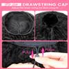 iesste 24Inch Kinky Straight Half Wig Human Hair 3 In 1 Seamless Flip Over Half Wigs for Black Women Wear & Go No Lace Glueless Drawstring Flip Over Wig Beginner Friendly Headband Wig 200 Density view 3