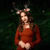 1Pair Christmas Reindeer Antler Hair Clips Cute Deer Ears Tree Branches Antlers Hairpins Xmas Hair Accessories for Women (Style 1) view 3