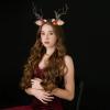 1Pair Christmas Reindeer Antler Hair Clips Cute Deer Ears Tree Branches Antlers Hairpins Xmas Hair Accessories for Women (Style 1) view 4