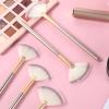 10 Pcs Slim Soft Facial Fan Brush, Esthetician Face Makeup Brush Fan Mask Brushes Slim Soft Face Mask Applicator for Glycolic Peel Masques view 3