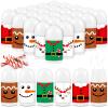 25 Pcs Christmas Lip Balm Bulk Mini Candy Cane Peppermint Flavor Lip Balms Bulk Christmas Stocking Stuffers Xmas Party Gifts Small Thank You Employee Appreciation Gifts for Women Men (Xmas Character) view 1