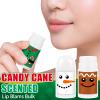 25 Pcs Christmas Lip Balm Bulk Mini Candy Cane Peppermint Flavor Lip Balms Bulk Christmas Stocking Stuffers Xmas Party Gifts Small Thank You Employee Appreciation Gifts for Women Men (Xmas Character) view 3