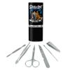 GRAPHICS & MORE Scooby-Doo Ghost Silhouettes Stainless Steel Manicure Pedicure Grooming Beauty Care Travel Kit view 1
