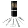 GRAPHICS & MORE Scooby-Doo Where are You Faces Stainless Steel Manicure Pedicure Grooming Beauty Care Travel Kit view 1