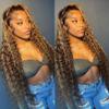 12 14 16 Inch Honey Blonde Bundles Human Hair Water Wave Bundle P1b27 Highlight Blonde 3 Bundles 300g/Pack Unprocessed Brazilian Virgin Hairs Double Weft Weaves Hair Extensions view 2