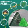 2Pcs Nature Seven Green Soap Shampoo, Nature Triangle Shampoo Bar, Polygonum Shampoos Soap, Cepress Orientalis Usman Herbal Hair Strengthening Soap, Strengthens Smooths Hair view 4