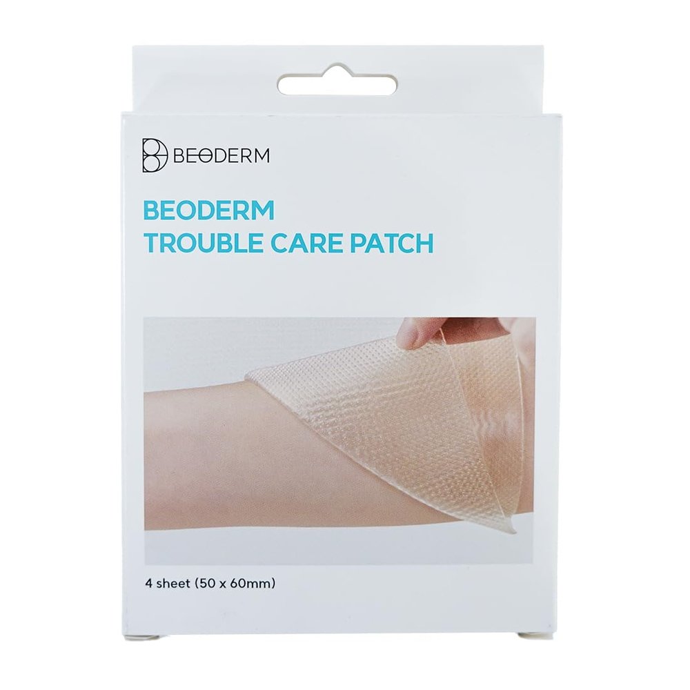 BEODERM Breakout Patch (4 Sheets x 1 pack)  Hydrogel Soothing Patches for Dry and Sensitive Skin, Helps Calm Redness and Discomfort, Daily Use