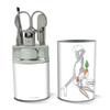 GRAPHICS & MORE Looney Tunes Bugs Bunny What's Up Doc? Stainless Steel Manicure Pedicure Grooming Beauty Care Travel Kit view 2