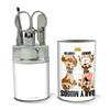 GRAPHICS & MORE Looney Tunes Taz Daily Moods Stainless Steel Manicure Pedicure Grooming Beauty Care Travel Kit view 2