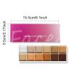 Contour Palette - Professional Cream Concealer Makeup Kit | Blendable Contour Palette For Women Mature Skin | Full Coverage For Office Prom Wedding Date Night Travel Bridal Parties 42g view 2