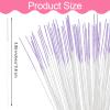 320PCS Ear Hole Floss Piercing Cleaner Floss Ear Hole Care Cleaning Tool Disposable Piercing Aftercare Cleaning Line for Girl (Blue/Purple) view 2