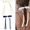 10PCS Elegant Double Ribbon Bows Claw Clip For Women Girls Gentle Hair Accessories With Duckbills Fastener Hair Clip Collection view 2