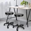Noomul 2PCS Rolling Swivel Salon Stool Adjustable Hydraulic Tattoo Massage Chair Black view 1