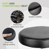Noomul 2PCS Rolling Swivel Salon Stool Adjustable Hydraulic Tattoo Massage Chair Black view 4