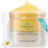 EXPRESSIONS WELLNESS Skin Tightening Cellulite Cream for Body: Golden Sweat Hot Cream for Loose Skin | B Flat Gel for Belly Thigh Butt & Arm Firming Toning Moisturizing Sculpting & Smoothing | 200G view 1