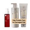 Mise En Scene Perfect Serum Super Rich Serum 2.71 Fl Oz and Salon 10 Hair Protein Care Set - Low porosity Hair Product, Korean HairPerfume Shampoo, 10-Sec Protein Clinic, Moisturizing & Restoring view 1