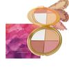 Eye & Cheek Palette - Eyeshadow and Highlighter Makeup, Face Highlighter Palette for Women, Multitasking Blush, Highlighting Eye & Cheek Palette, 4-In-1Makeup Palettes Kit view 1