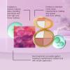 Eye & Cheek Palette - Eyeshadow and Highlighter Makeup, Face Highlighter Palette for Women, Multitasking Blush, Highlighting Eye & Cheek Palette, 4-In-1Makeup Palettes Kit view 4