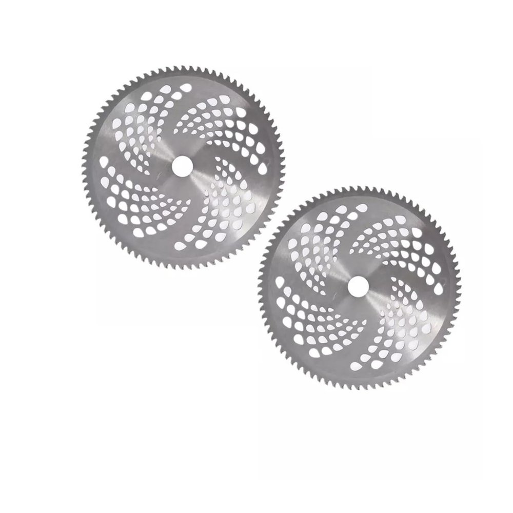 Garden Parts for Replace 2 Pcs for Cutter Trimmer Carbide Tip Brush Blades 80T x 10"