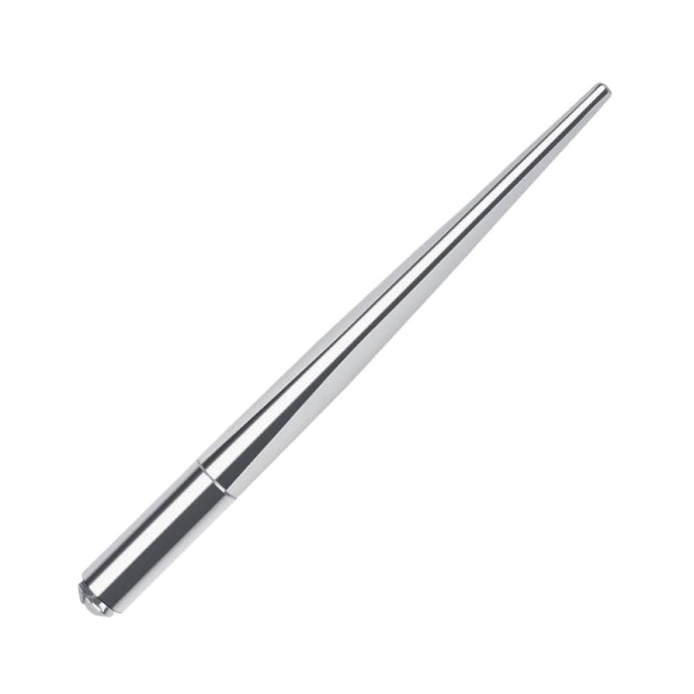 1pc Manual Microblading Pen for Eyebrows and Lips Tattoo with Lock Pin Techfog Needle Permanent Makeup Embroidery Tebori Tool Compatible with Standard Tattoo Devices(Silver)