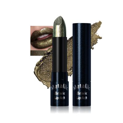 AKARY Diamond Shimmer Lipstick for Women Metallic Finish, LongLasting Moisturizing High Shine Glitter Non-sticky Creamy Lip Stick Lightweight Shining Color Full Coverage Tinted Lip Balm Makeup, #15