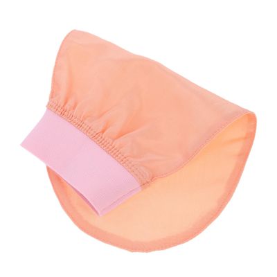 COOLHIYA Exfoliating Bathing Glove for Women Soft Viscose Body Scrubber Shower Mitt Deep Cleanse Dead Skin Removal Skin-friendly Pink