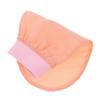 COOLHIYA Exfoliating Bathing Glove for Women Soft Viscose Body Scrubber Shower Mitt Deep Cleanse Dead Skin Removal Skin-friendly Pink view 1