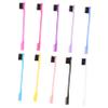 ETHZZLE 10pcs Multi-use Eyebrow Brush Comb with Bristles for Precise Edge Grooming and Lash Brow Styling Suitable for Professional and Home Use Mixed Colors view 1