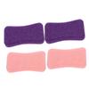 COOLHIYA 4Pcs Foot Callus Removers Pedicure Tool Washable Foot Scrubber for Dead Skin Removal Exfoliating Care Supplies with Gentle Grinding Surface for Smooth view 1